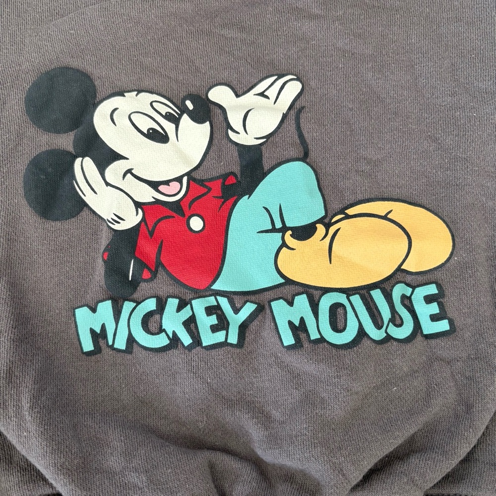 Zara Disney Mickey Mouse Sweatshirt - Size 1-2 years